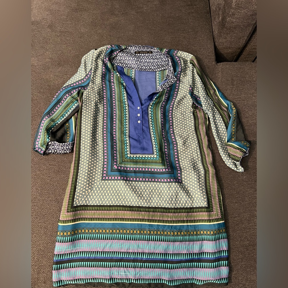 Colorful Patterned Tunic ZARA